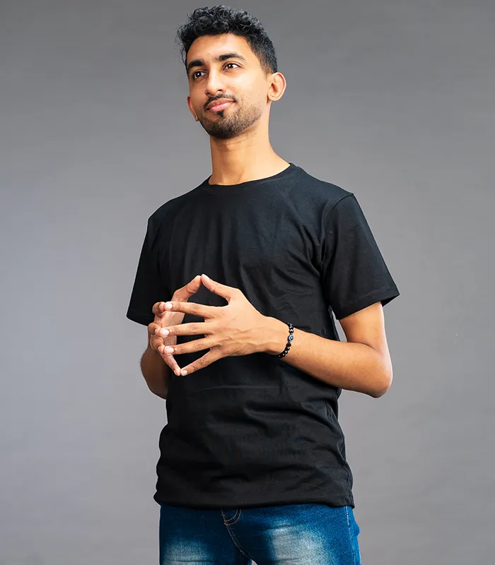 Black-Round-Neck-Unisex-Tshirt-05