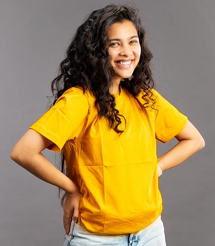 Mustard-Yellow-Round-Neck-Unisex-Tshirt-02